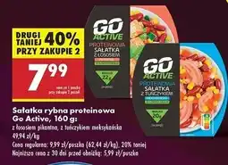 Biedronka Hummus proteinowy paprykowy Go Active oferta