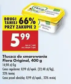 Biedronka Margaryna Flora Original oferta