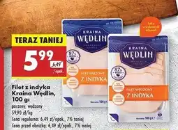 Biedronka Filet wędzony z indyka Kraina Wędlin oferta