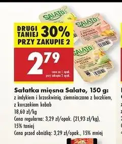 Biedronka Sałatka z kurczakiem kebab Salato oferta