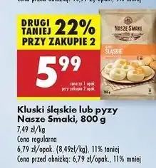 Biedronka Pyzy z mięsem Nasze Smaki oferta