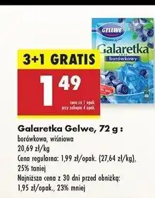 Biedronka Galaretka wiśniowa Gellwe oferta