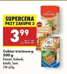 Biedronka Cukier trzcinowy nierafinowany dry demerara Diamant oferta