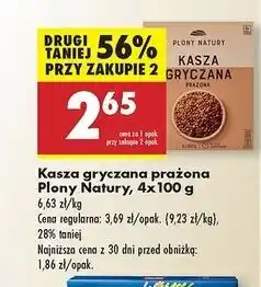 Biedronka Kasza gryczana Plony Natury oferta