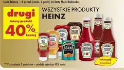 Biedronka Ketchup łagodny Heinz oferta