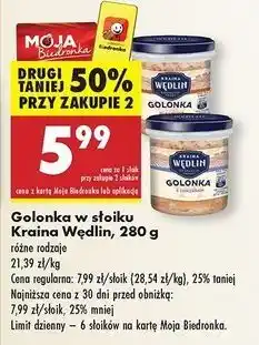 Biedronka Golonka klasyczna Kraina Wędlin oferta