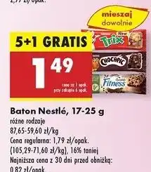 Biedronka Baton chocolate Fitness (Nestle) oferta