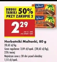 Biedronka Herbatniki Krakuski Maltanki oferta