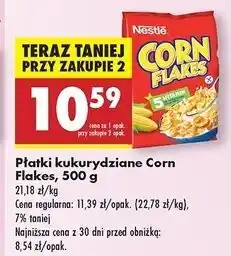 Biedronka Płatki śniadaniowe Corn Flakes (Nestle) oferta