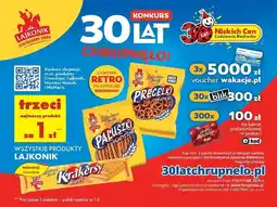 Biedronka Krakersy super Lajkonik oferta