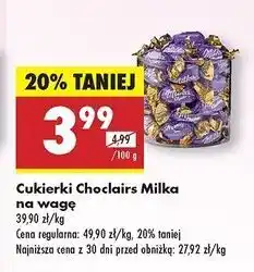 Biedronka Cukierki Milka Choclairs oferta