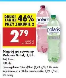Biedronka Woda green Polaris Vital oferta