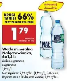 Biedronka Woda niegazowana Nałęczowianka oferta
