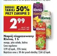 Biedronka Napój kaktus Riviva oferta