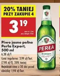 Biedronka Piwo Perła Export oferta