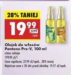 Biedronka Olejek do włosów keratin Pantene Pro-V oferta