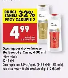 Biedronka Szampon do włosów smooth & repaired Be Beauty Care oferta