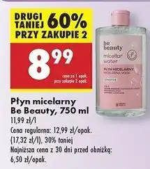 Biedronka Płyn micelarny sensitive Be Beauty oferta