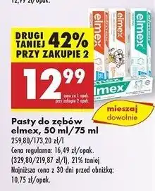 Biedronka Pasta do zębów przeciw próchnicy Elmex oferta