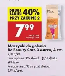 Biedronka Maszynka do golenia Be Beauty Sensitive 3 oferta