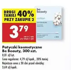 Biedronka Patyczki higieniczne Be Beauty oferta
