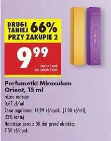 Biedronka Woda perfumowana spicy citrus Miraculum oferta