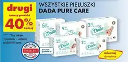 Biedronka Pieluszki Dada Pure Care oferta