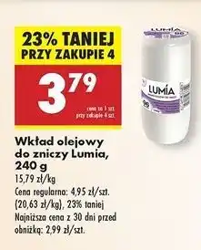 Biedronka Wkład olejowy do zniczy 240 g 96 h Lumia oferta