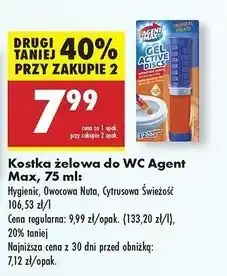 Biedronka Point block owocowa nuta Agent Max oferta