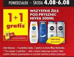 Biedronka Żel pod prysznic Nivea Men Silver Protect oferta