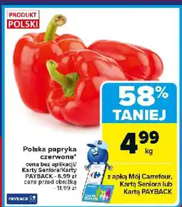 Carrefour Market Papryka czerwona polska Carrefour Market oferta