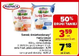 Carrefour Market Serek śmietankowy Twój Smak Piątnica oferta