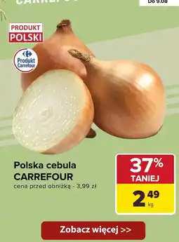 Carrefour Cebula polska Carrefour oferta
