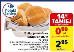 Carrefour Bułka poznańska Carrefour oferta