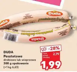 Kaufland Pasztetowa drobiowa / wieprzowa Duda oferta