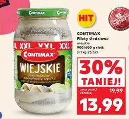 Kaufland Filety śledziowe wiejskie Contimax oferta
