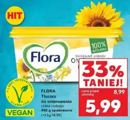 Kaufland Tłuszcz do smarowania Flora oferta