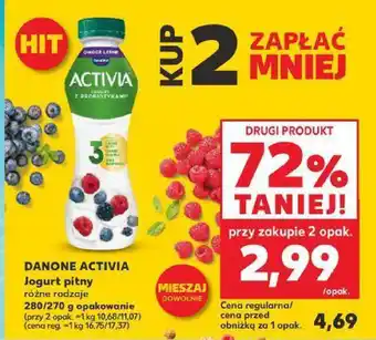 Kaufland Jogurt pitny Danone Activia oferta