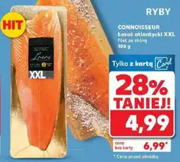 Kaufland Ryba łosoś atlantycki filet ze skórą Connoisseur oferta
