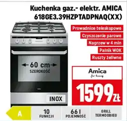 Neopunkt Kuchenka gazowo-elektryczna Amica oferta