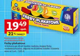 Auchan Farby plakatowe Astra oferta