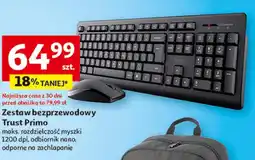 Auchan Klawiatura bezprzewodowa Primo oferta