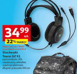 Auchan Słuchawki Tracer oferta