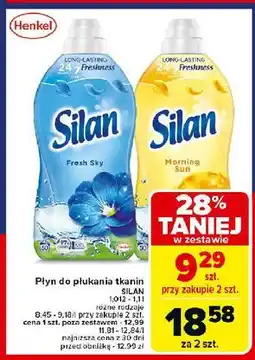 Carrefour Płyn do płukania morning sun Silan oferta
