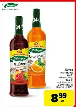 Carrefour Syrop pomarańcza Herbapol oferta