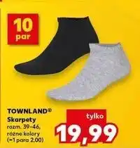 Kaufland Skarpetki sneakers 39-46 Townland oferta
