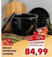 Kaufland Garnek emaliowany 12 cm oferta
