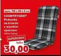 Kaufland Podkładka na krzesło z wysokim oparciem K-Classic Countryside oferta
