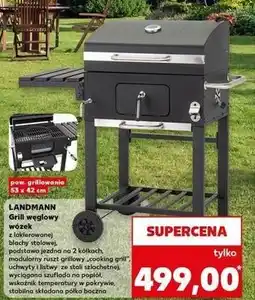 Kaufland Grill węglowy wózek 53 x 42 cm Landmann oferta