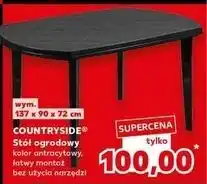 Kaufland Stół ogrodowy 137 x 90 72 cm K-Classic Countryside oferta